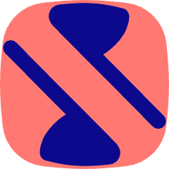 Triangle Arrow Transfer Diagonal Large 2 Icon from Flex Pop Set