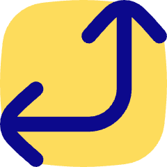 Line Arrow Bottom Right Corner Large Icon from Flex Pop Set