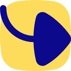 Triangle Arrow Bend Down Right Large Icon from Flex Pop Set