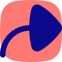 Triangle Arrow Bend Up Right Large Icon from Flex Pop Set