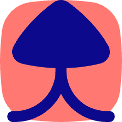 Triangle Arrow Merge Vertical Large Icon from Flex Pop Set