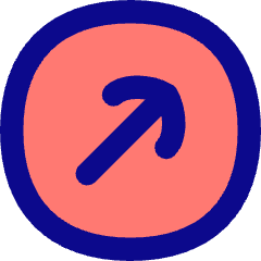 Line Arrow Diagonal Upper Right Square Icon from Flex Pop Set
