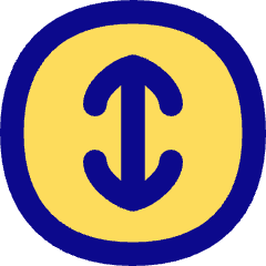 Line Arrow Fit To Height Circle Icon from Flex Pop Set