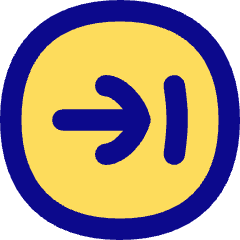 Line Arrow Right Circle 2 Icon from Flex Pop Set