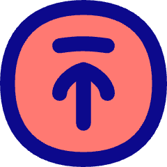 Line Arrow Up Circle 2 Icon from Flex Pop Set