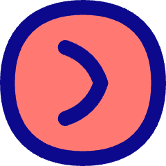 Tailless Line Arrow Right Circle Icon from Flex Pop Set