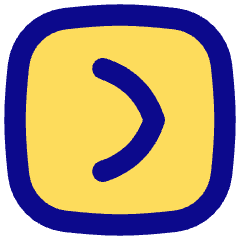 Tailless Line Arrow Right Square Icon from Flex Pop Set