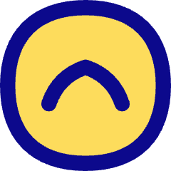 Tailless Line Arrow Up Circle Icon from Flex Pop Set