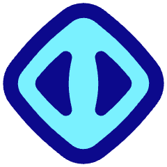 Triangle Arrow Expand Horizontal Diamond Icon from Flex Pop Set