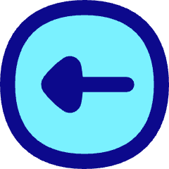 Triangle Arrow Left Circle 1 Icon from Flex Pop Set