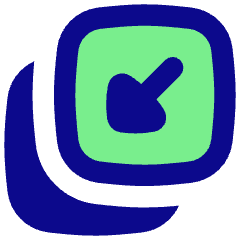 Triangle Arrow Minimize Window 4 Icon from Flex Pop Set