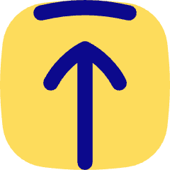 Line Arrow Move Up 1 Icon from Flex Pop Set