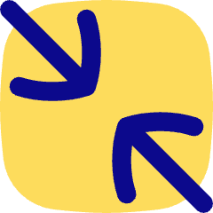Line Arrow Shrink Diagonal 2 Icon from Flex Pop Set