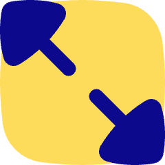 Triangle Arrow Expand Diagonal 2 Icon from Flex Pop Set