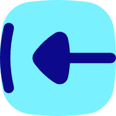 Triangle Arrow Move Left 1 Icon from Flex Pop Set
