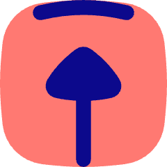 Triangle Arrow Move Up 1 Icon from Flex Pop Set