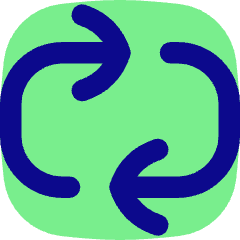 Line Arrow Reload Horizontal 2 Icon from Flex Pop Set