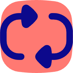 Triangle Arrow Reload Horizontal 2 Icon from Flex Pop Set