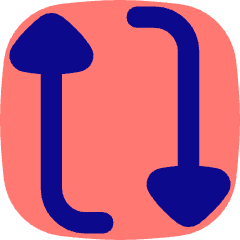 Triangle Arrow Reload Vertical 1 Icon from Flex Pop Set