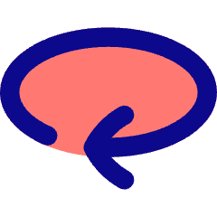 Line Arrow Rotate Horizontal Right Icon from Flex Pop Set