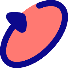 Triangle Arrow Rotate Diagonal Right 1 Icon from Flex Pop Set