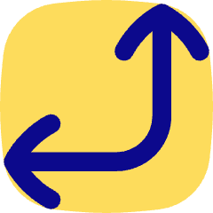 Line Arrow Bottom Right Corner Icon from Flex Pop Set