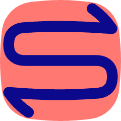 Line Arrow Curvy Both Direction 1 Icon from Flex Pop Set