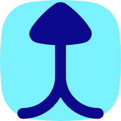 Triangle Arrow Merge Vertical Icon from Flex Pop Set