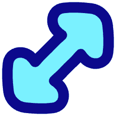 Thick Arrow Diagonal 1 Icon from Flex Pop Set