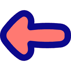 Thick Arrow Left Icon from Flex Pop Set
