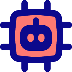 Ai Chip Robot Icon from Flex Pop Set