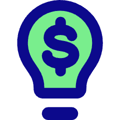Business Idea Money Icon from Flex Pop Set