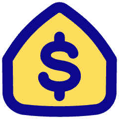 Properties Mortgage Icon from Flex Pop Set