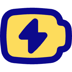 Battery Charging Icon from Flex Pop Set