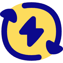 Wireless Fast Charging Icon from Flex Pop Set