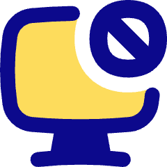Desktop Block Icon from Flex Pop Set