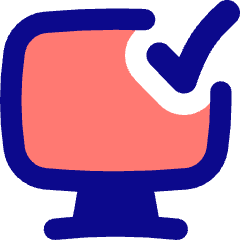 Desktop Check Icon from Flex Pop Set