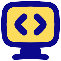 Desktop Code Icon from Flex Pop Set