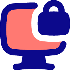 Desktop Lock Icon from Flex Pop Set