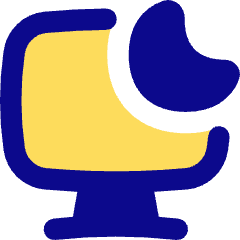 Desktop Screensaver Sleep Icon from Flex Pop Set