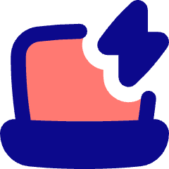 Laptop Charging Icon from Flex Pop Set