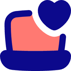 Laptop Favorite Heart Icon from Flex Pop Set