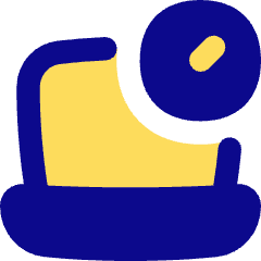Laptop Time Icon from Flex Pop Set