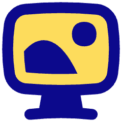 Screensaver Monitor Wallpaper Icon from Flex Pop Set