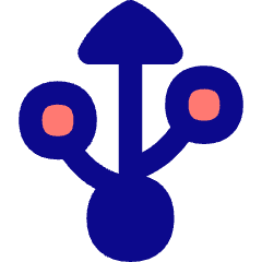 Usb Port Icon from Flex Pop Set