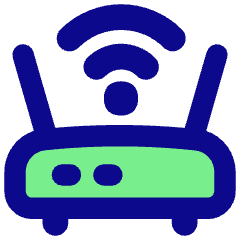 Wifi Router Icon from Flex Pop Set
