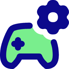 Controller Setting Gear Icon from Flex Pop Set