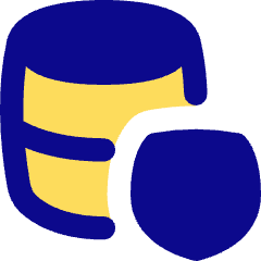 Database Shield Icon from Flex Pop Set