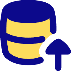Database Upload Icon from Flex Pop Set