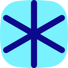 Asterisk 1 Icon from Flex Pop Set